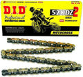 DID (520DZ-140) Gold 140 Link High Performance DZ2 Series Non-O-Ring Chain with Connecting Link