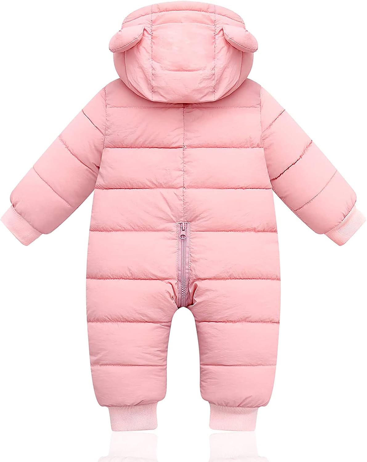 Baby Clothes Cute Infant Toddler Snowsuit Warm Newborn Boy Girl Winter Coats Hooded Zip Jumpsuit