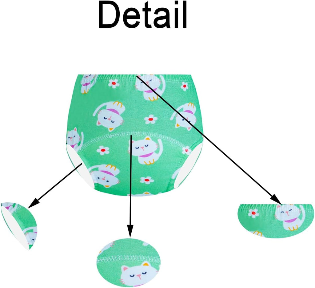 Toddler Potty Training Underwear for Girls, Learning Training Pants
