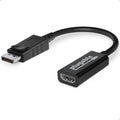 Active DisplayPort to HDMI Adapter, Uni-Directional, Driverless, Adapts Any Full-Sized DP Port to Enable Connecting a