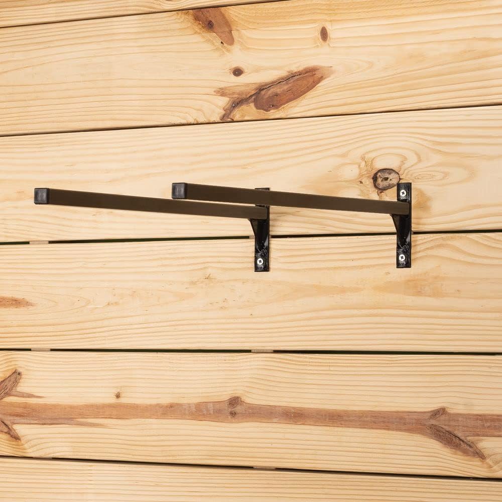 Heavy Duty Single Blanket and Saddle Pad Rack | Space-Saving Organization for Your Tack Room | Mountable and