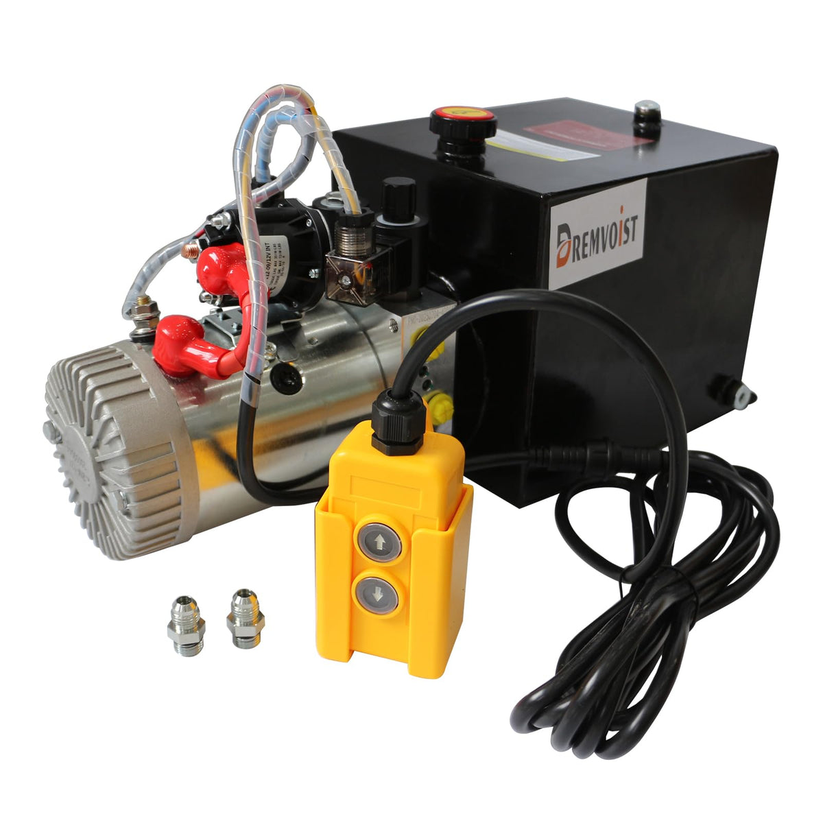 Dremvoist 6 Quart Electric Hydraulic Pump, Double Acting Hydraulic Pump