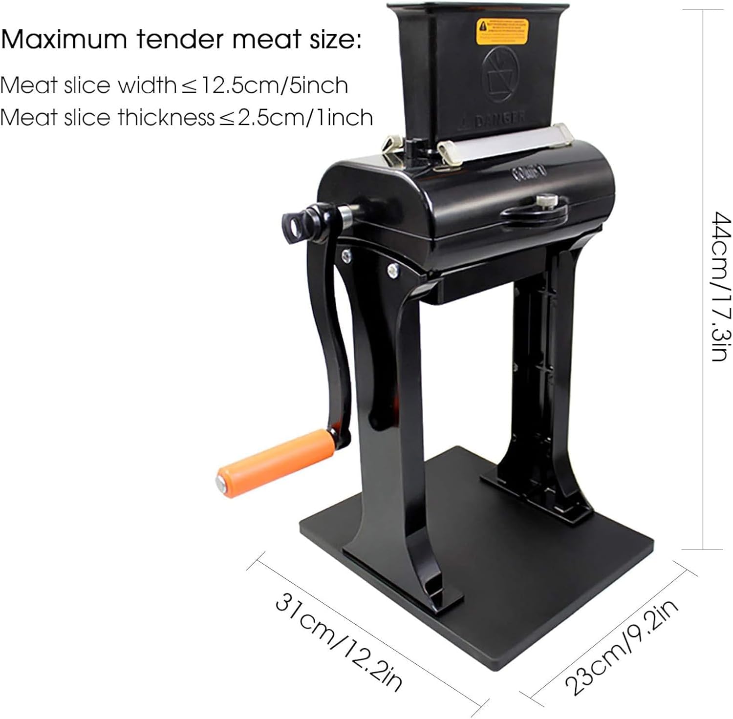 Commercial Meat Tenderizer Cuber, Manual Meat Cuber Tenderizer, Blade Meat Tenderizer Tool