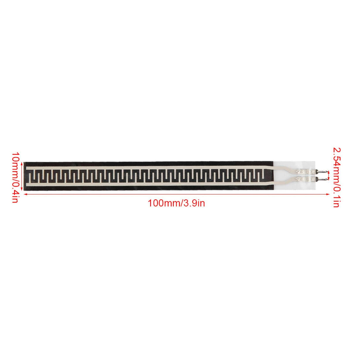Thin Film Pressure Sensor 500g Flexible Bend Sensor ZD10-100 Strip Force Sensor Resistance Sensitive Resistor 600mm