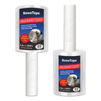 2 Pack Mini Clear Stretch Wrap Film with Handle 5''x1000Ft
