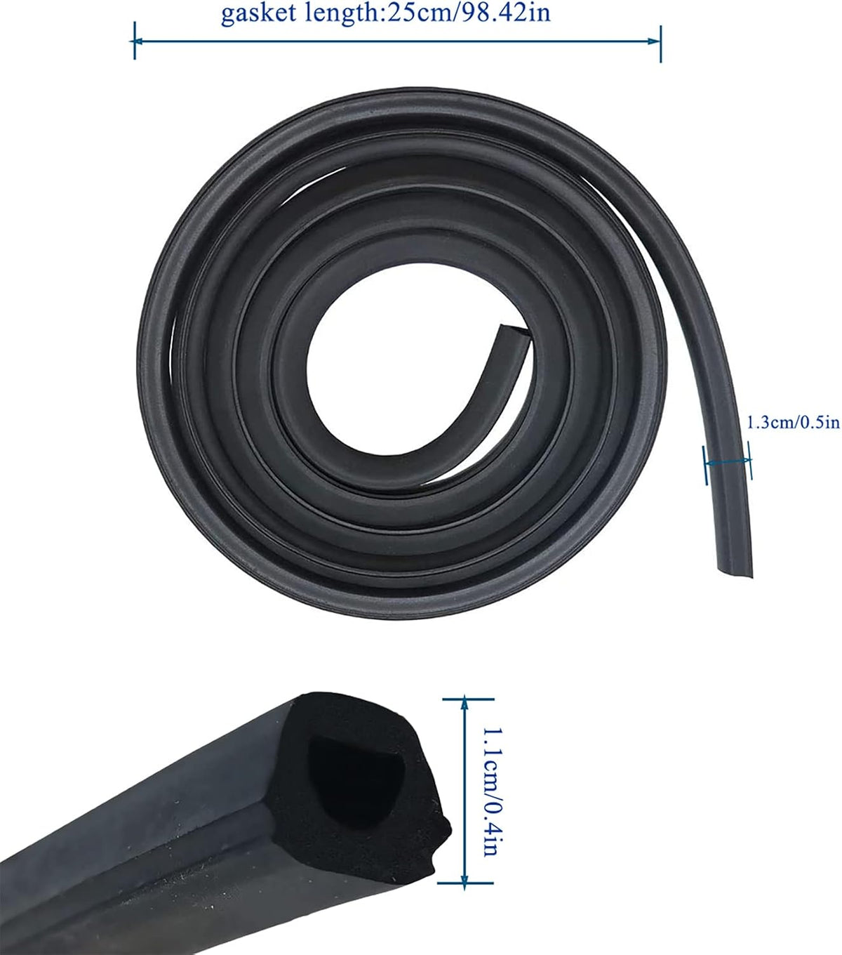 savone WP902894 Dishwasher Rubber Door Gasket Seal