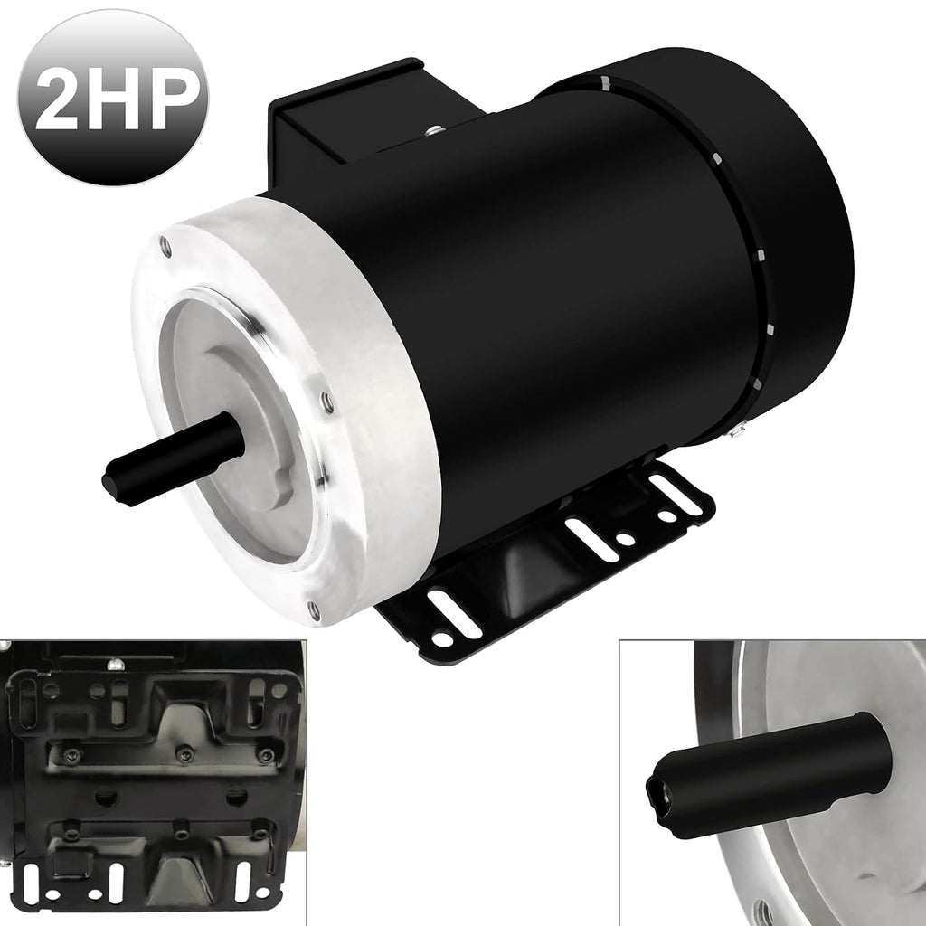 2HP General Electric Motor 3450RPM Three Phase CW/CCW TEFC 230V/460V