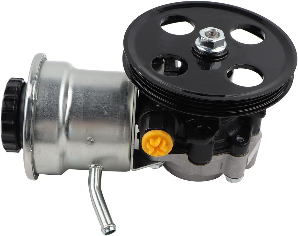 21-5875 Power Steering Pump Reservoir w/Pulley Compatible with 1993 1994 1995 1996 1997 Toyota Corolla Geo Prizm 1.6L 1.8L L4 Replace# 4432012321 94852766