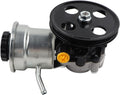 21-5875 Power Steering Pump Reservoir w/Pulley Compatible with 1993 1994 1995 1996 1997 Toyota Corolla Geo Prizm 1.6L 1.8L L4 Replace# 4432012321 94852766