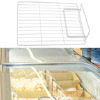 Fridge Divider Iron Mesh Standing Partition for Home Storage