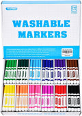 Washable Markers Bulk for Kids, Bulk pack, 12 Colors, 240 Count