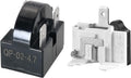 Refrigerator Compressor Relay and Overload Kit JJHXSM Refrigerator Starters QP2-4R7 4.7 Ohm 3 Pin Refrigerator PTC