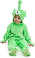 Baby Alien Costume Newborn, Infant and Toddler Boys Girls 0-4T | 90% Upgraded Flannel Fleece/ 10% Spandex, Versatile