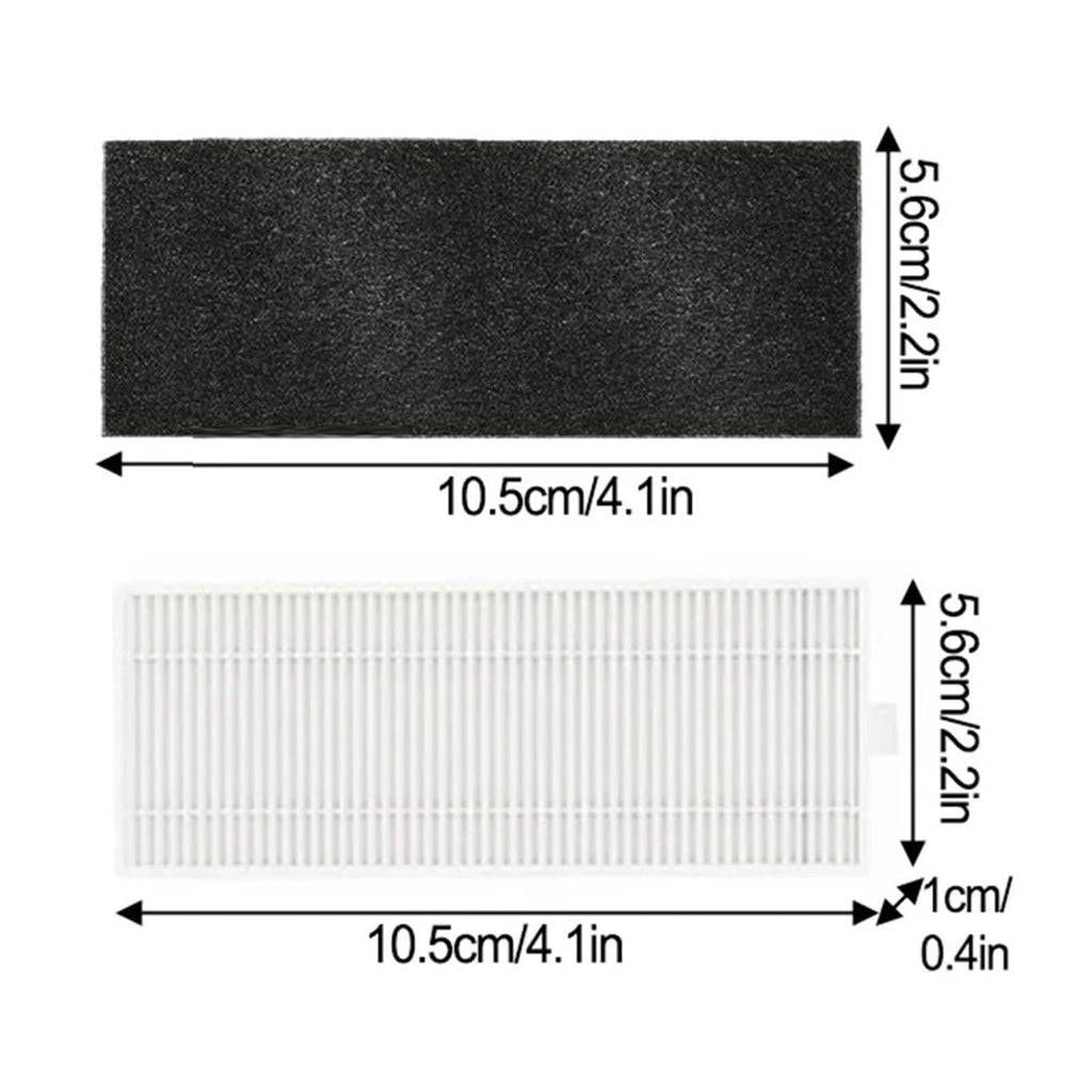 Compatible for Lefant M2 Series Robot Vacuum Cleaner Side Brush Filter Mop Pads Kit