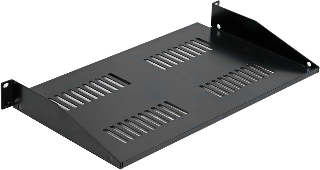 AEONS 1U Universal Server Shelf Rack Mount Vented Cantilever Center Mount Shelf 19" Server -10“ Depth Fixed Server Rack Cabinet Shelf-2 Pack