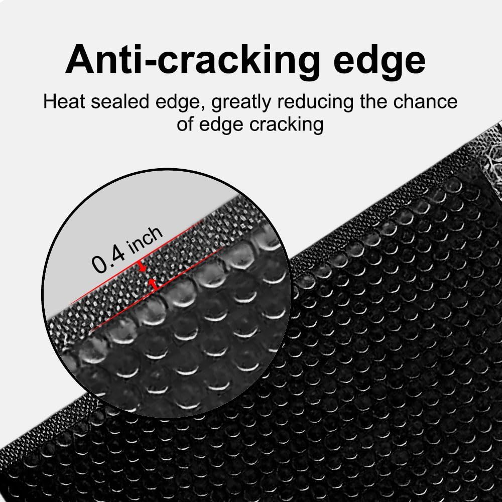 Extra Thick Padded Bubble Mailers, 5x8.6 in, 50-Pack, Black
