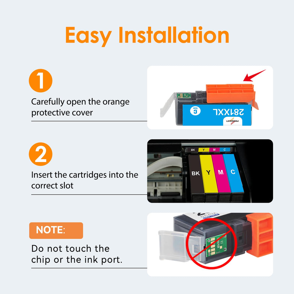 PGI-280XXL CLI-281XXL Ink Cartridges Replacement for Canon