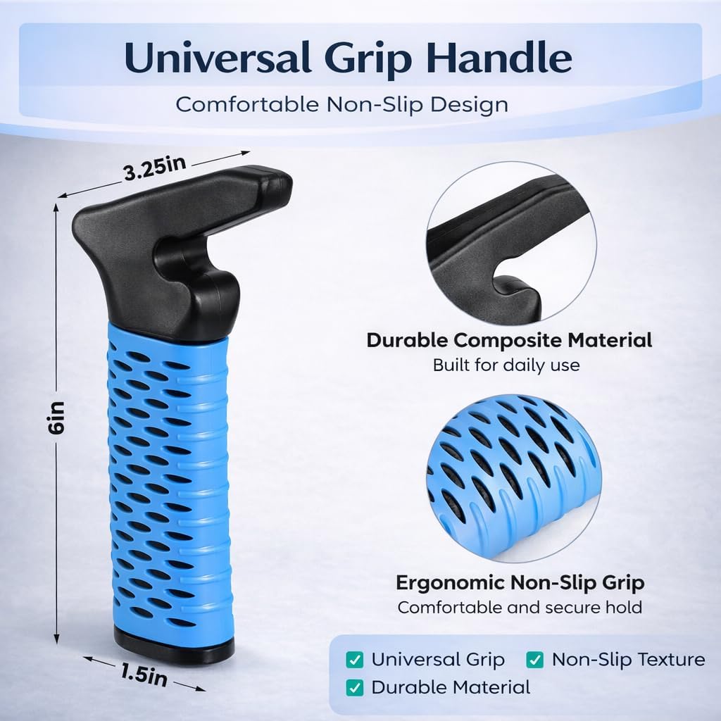 4-in-1 Sock Aid Kit for Seniors - Sock Remover, Leg Lifter & Car Handle