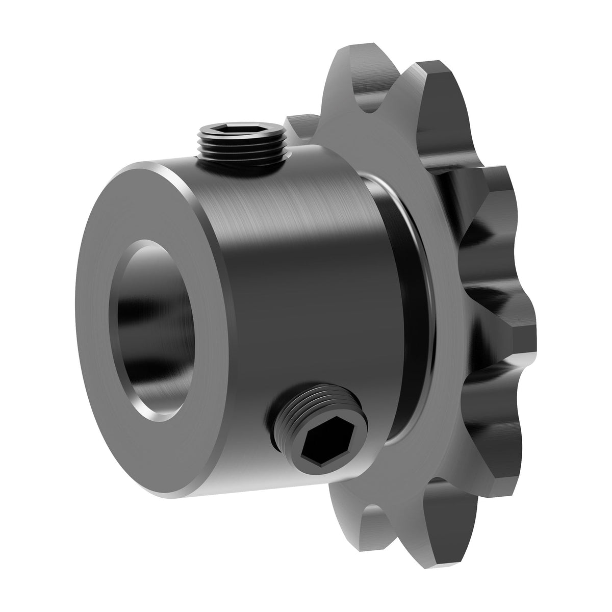 FOCMKEAS 9 Tooth Roller Chain Sprocket, 25 Chain, 8mm Bore