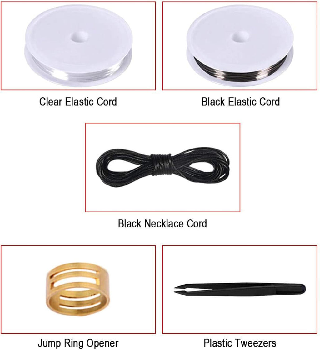 Jewelry Repair Kit with Jewelry Pliers, Jewelry Making Tools, Beading String and Jewelry Making Supplies for Jewelry