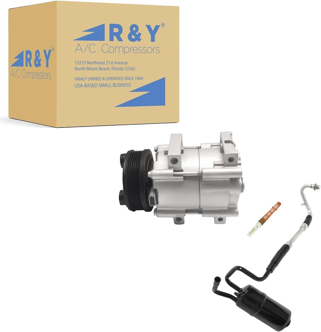 RYC Automotive Air Conditioning Compressor and Clutch Kit KT AG11-01