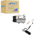RYC Automotive Air Conditioning Compressor and Clutch Kit KT AG11-01