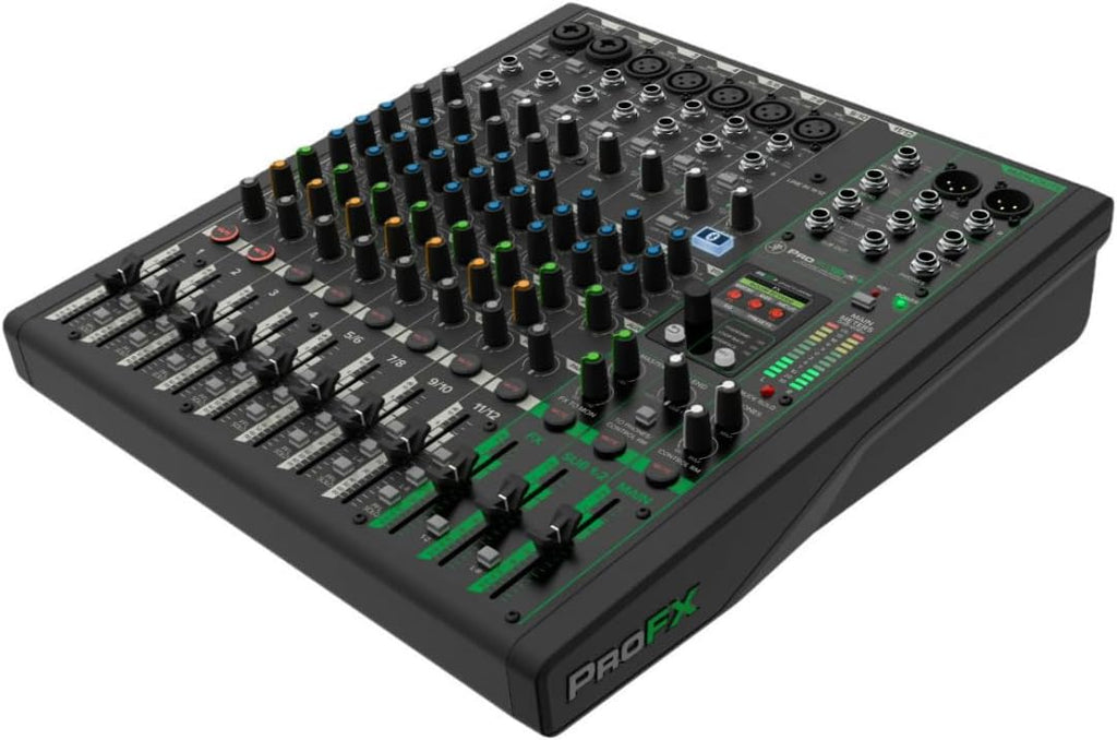 ProFX12v3+ 12-Channel Professional Analog Mixer with USB, Onyx Mic Preamps, GigFX Effects Engine, and Bluetooth |