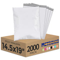 Poly Mailers 14.5x19 2000PC Large Shipping Bags for Small Business
