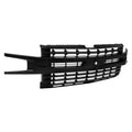 MATTE Matte Black Front Grille Compatible with 2019 2020 2021 2022 Chevrolet Silverado 1500