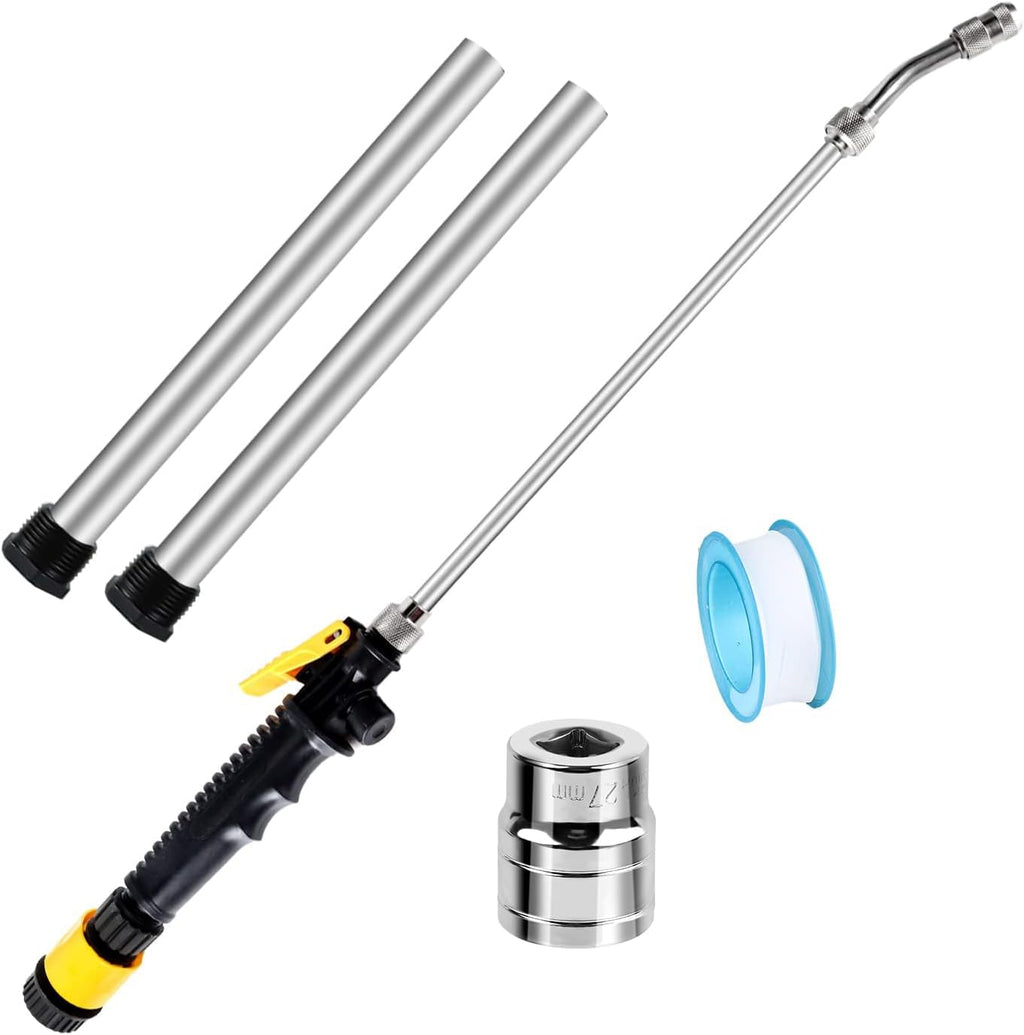 5 Pack RV Water Heater Anode Rod & Flush Wand Kit for Suburban