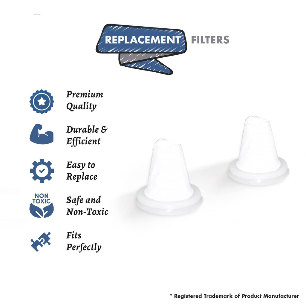 Replacement Part For Dirt Devil Vacuum Cleaner Filter 2Pk # Compare To Part 440009116