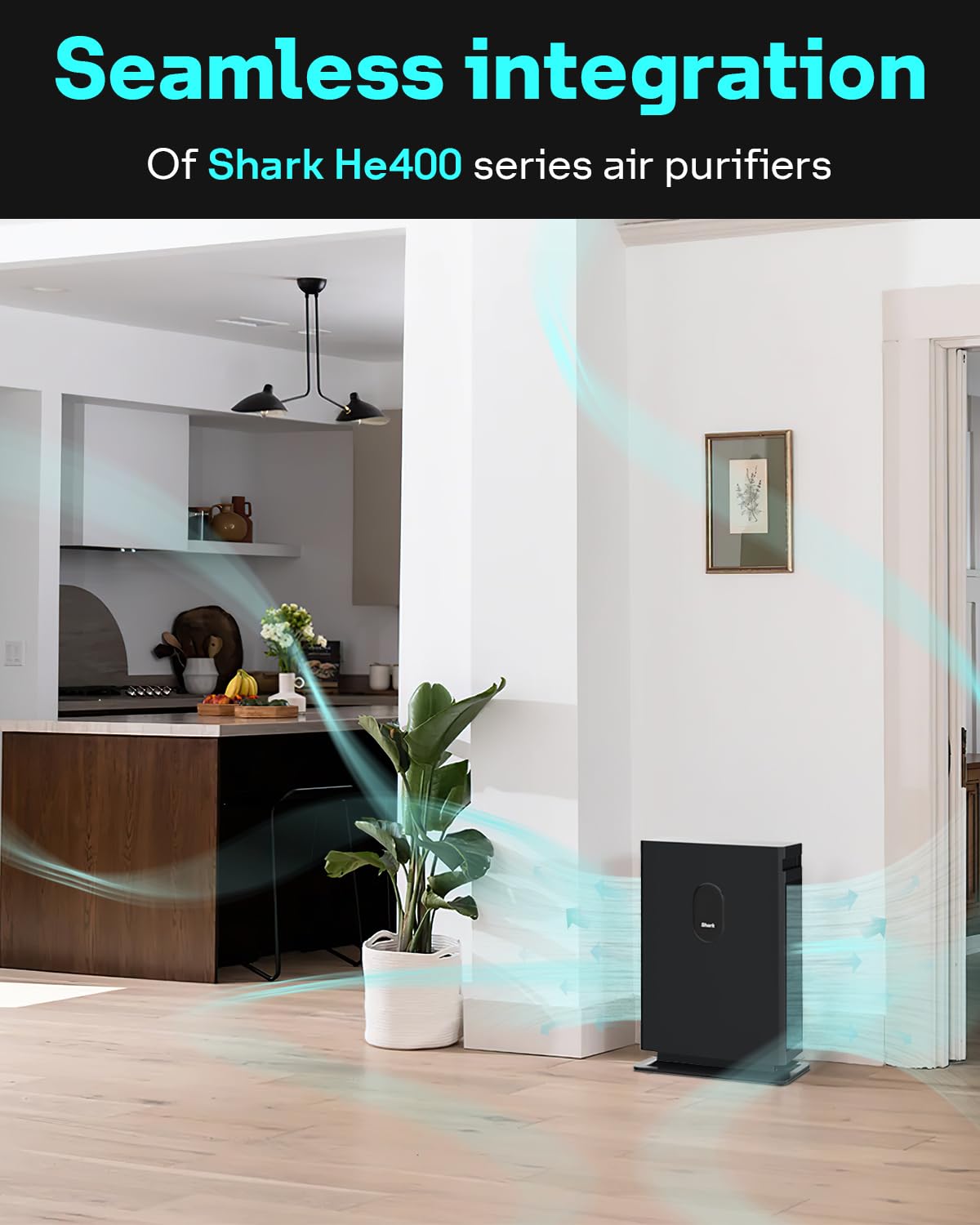 Filter Replacement for Shark Air Purifier 4-Fan HE400 Series