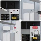 Generator Interlock Kit for Square D QO & Homeline 150/200 Amp Panels
