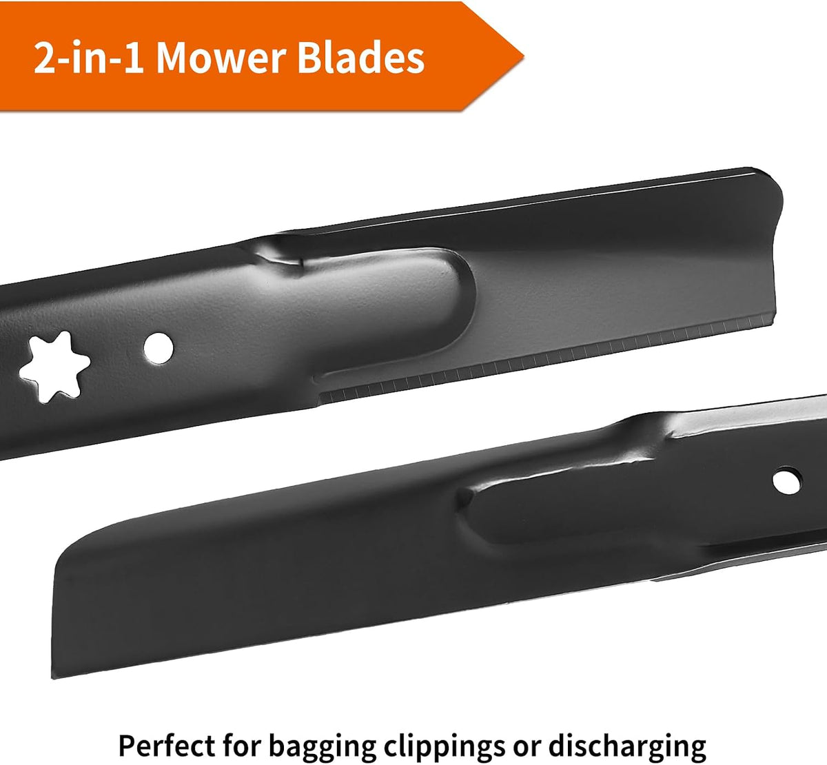 742-04308 Mower Blades Fit for Cub-Cad et Troy Bilt 42" Deck, 942-04308A Blades for Cub Cad et XT1-LT42 XT2-LX42
