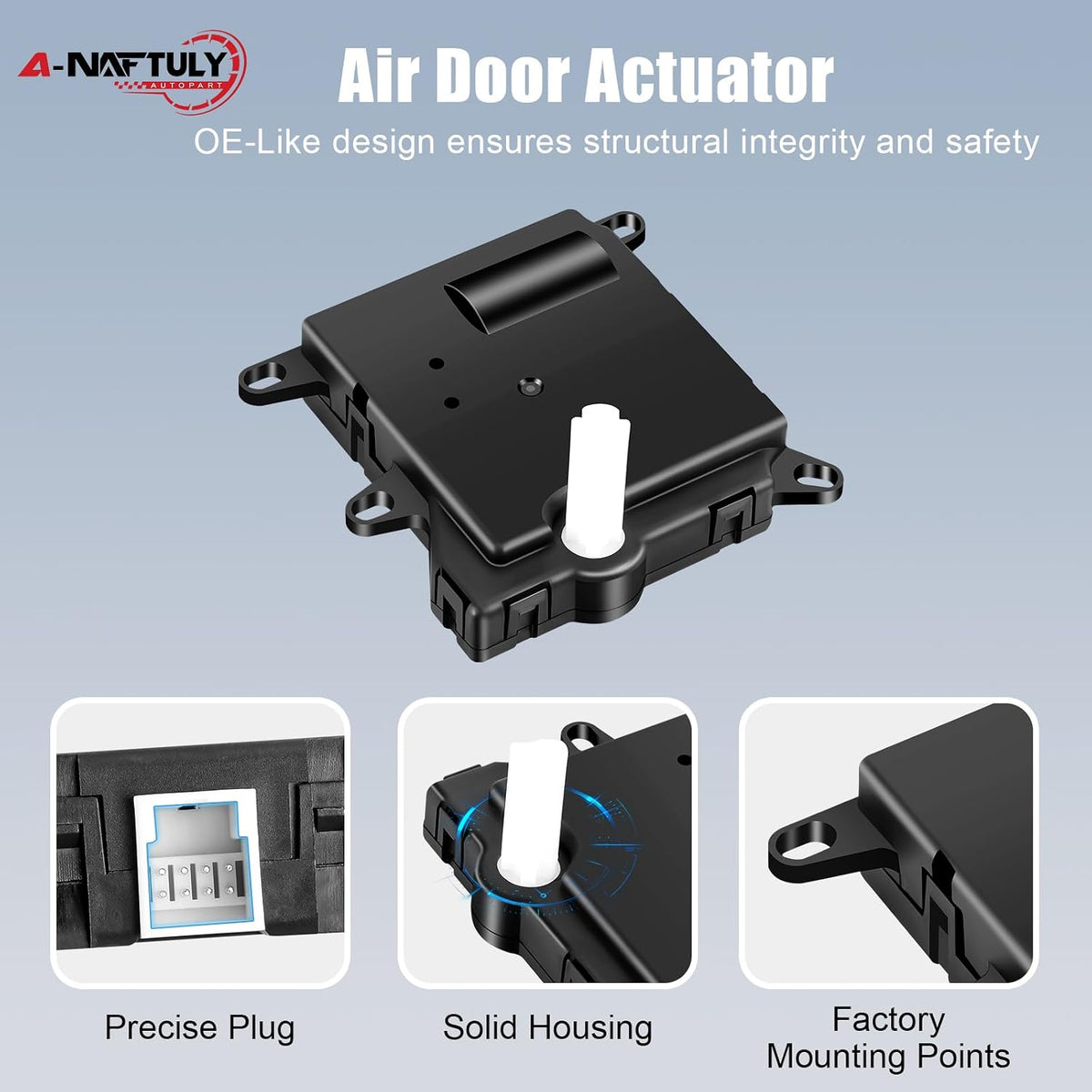 HVAC Blend Door Actuator for 2002-2010 Ford Explorer, 604-209, 1L2H19E616CD