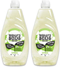 Liquid Dish Soap | Clean, Simple Ingredients | Extra Scrubbing Power | Citrus Scent, 24 oz - 2 Pack