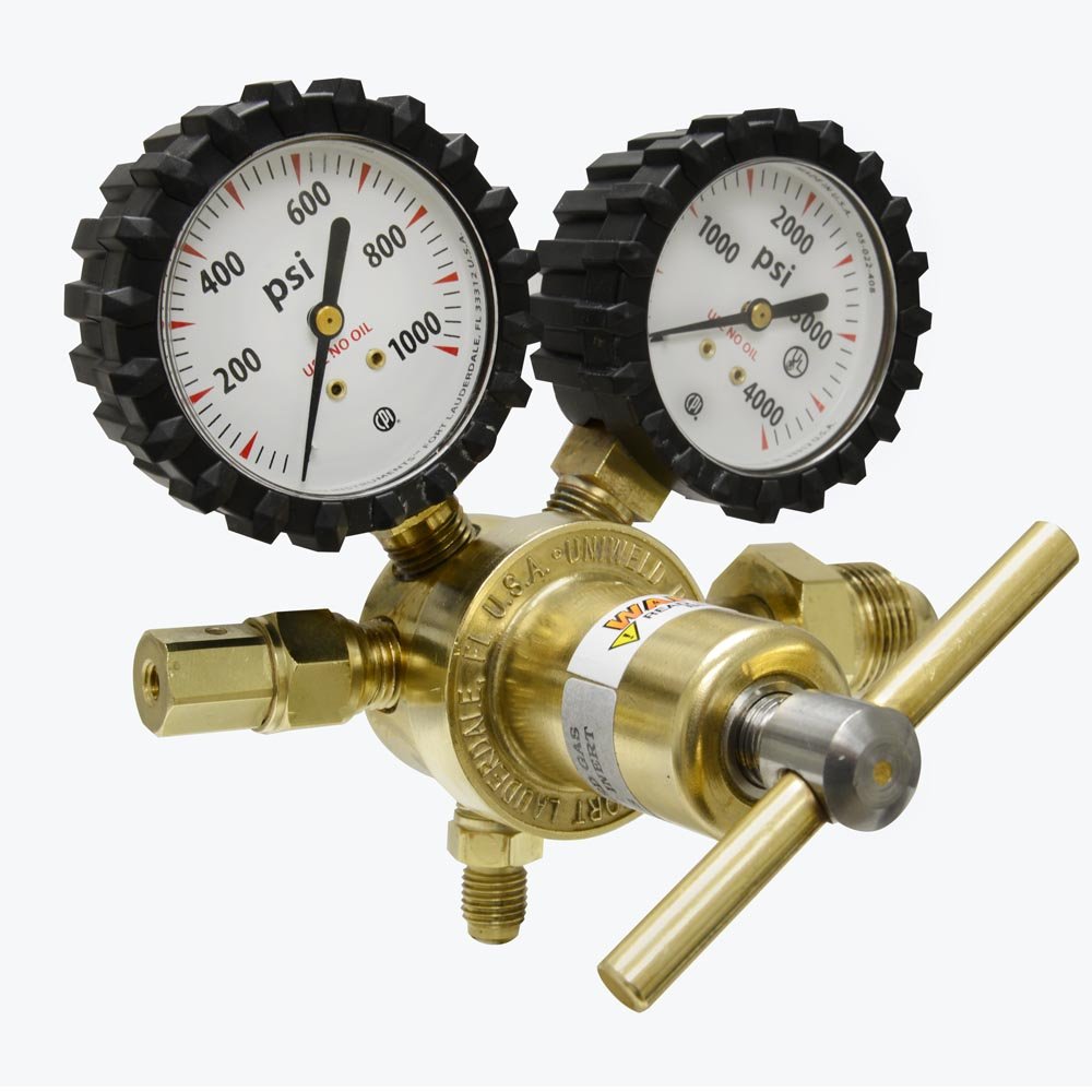 Uniweld RHP800 Nitrogen Regulator with 0-800 psi Delivery Pressure, 2"