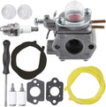 Anxingo WT-973 Carburetor Replacement for Cub Cadet BC210 BC280 CC212 CS202 SS270 Bolens BL110 BL160 BL425 Troy-Bilt TB21EC TB22 TB22EC TB32EC TB42BC TB80EC TB2040XP 753-06190 Carb