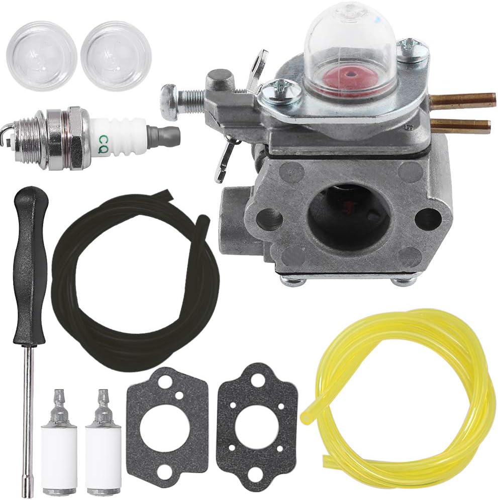 Anxingo WT-973 Carburetor Replacement for Cub Cadet BC210 BC280 CC212 CS202 SS270 Bolens BL110 BL160 BL425 Troy-Bilt TB21EC TB22 TB22EC TB32EC TB42BC TB80EC TB2040XP 753-06190 Carb