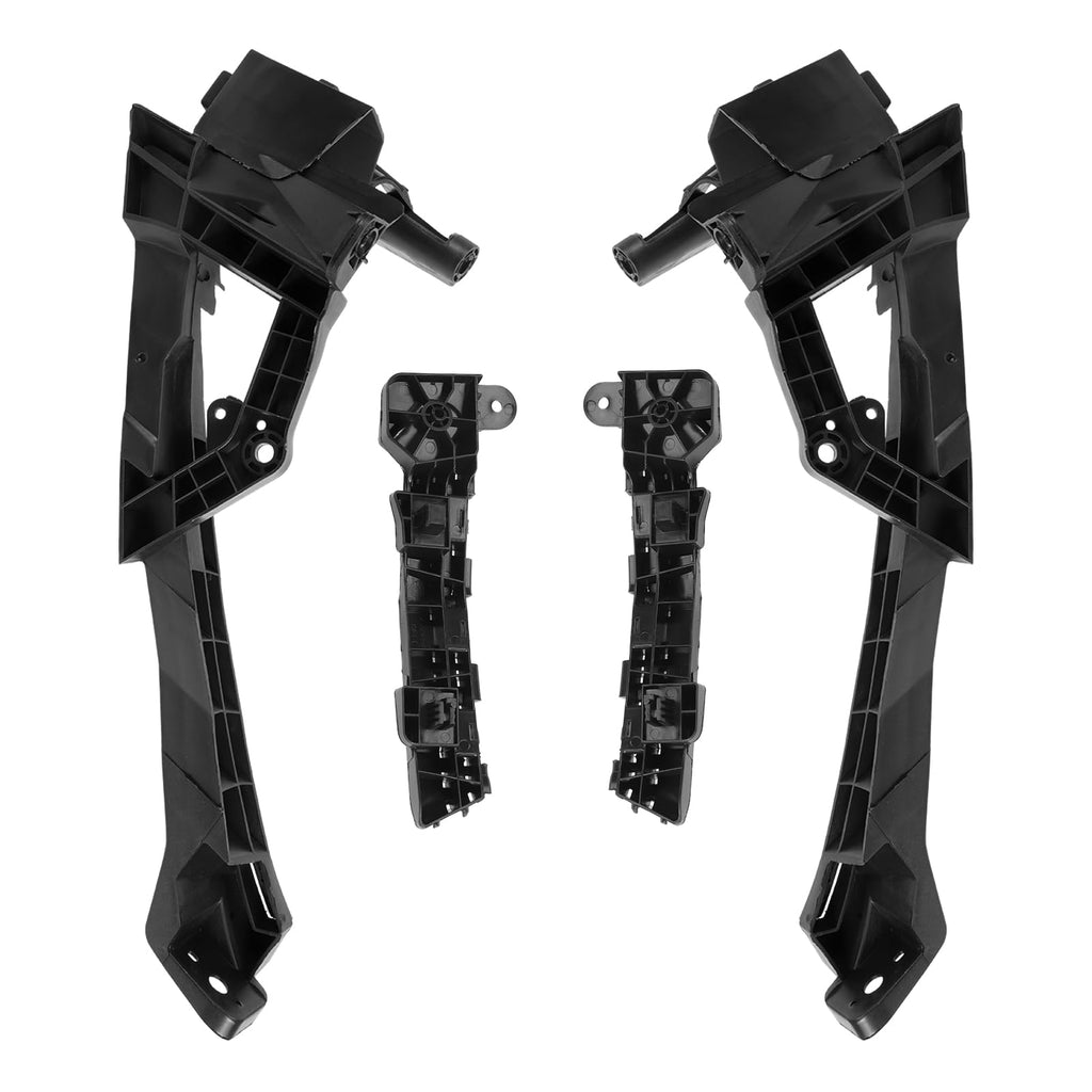 4 PCS Front Headlight and Bumper Bracket Kit Fit for 2015 2016 Honda CR-V