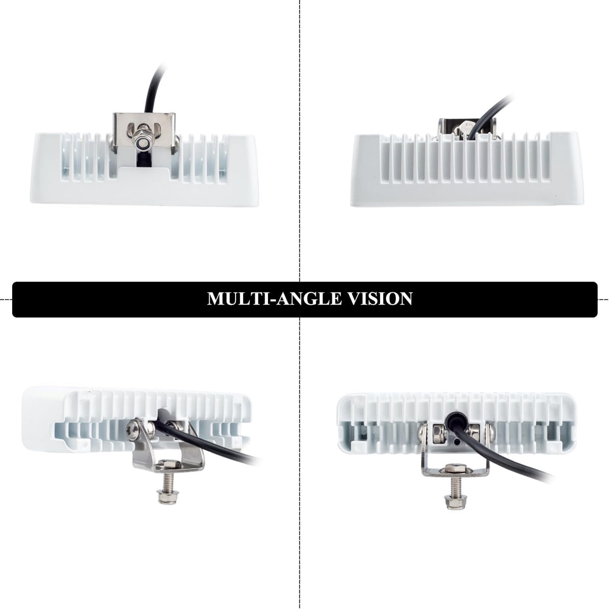 RGBW LED Boat Spreader Light, 6.7'' Deck Dock Marine Flood Lights
