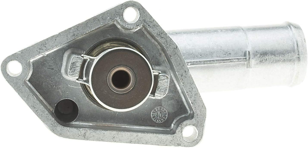 MotoRad 662-180 Thermostat Silver Engine Coolant Thermostat Housing Assembly Fits Nissan Murano 08–14 Maxima 09 Pathfinder 13–15 Altima 07–14 Quest 11–14 Infiniti QX60 14–20 21200JA10A
