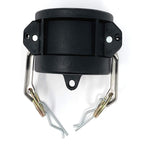 Gloxco Cam and Groove Fitting, Polypropylene, Type DC, 2" Dust Cap (CAM-20-DC-PP)