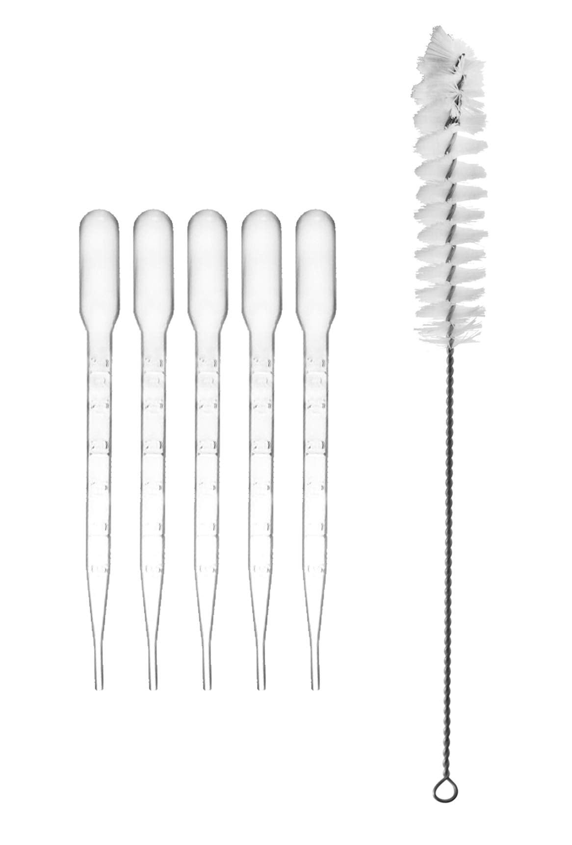 Ultimate Plastics Kit - 15 Piece Science Lab Set - Includes 5 Polypropylene Beakers, 4 Polypropylene Graduated
