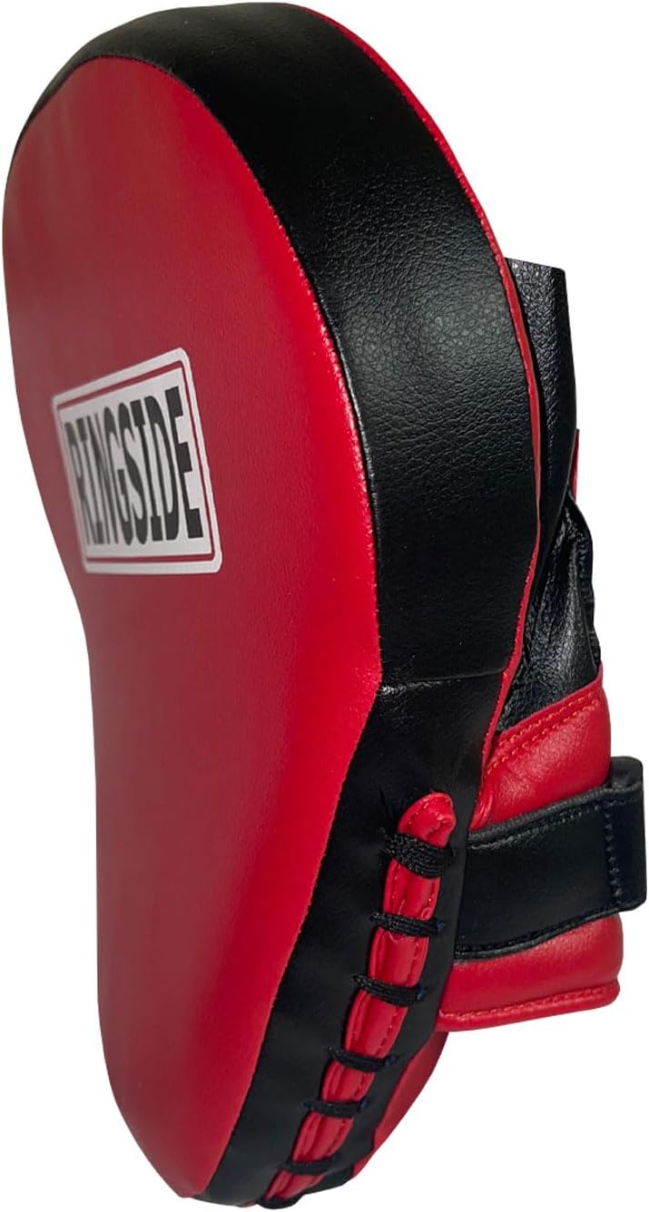 Curved Punch Mitts: Ergonomic Boxing Pads for Precision Training | Lightweight 10.5-inch synthetic leather coach