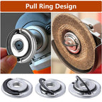 2Pcs Quick Change Angle Grinder Flange Nuts Locking Nut 5/8-11 Inch Thread