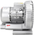 Vacuum Regenerative Blower, 110V 370W High Pressure Vortex Ring Blower