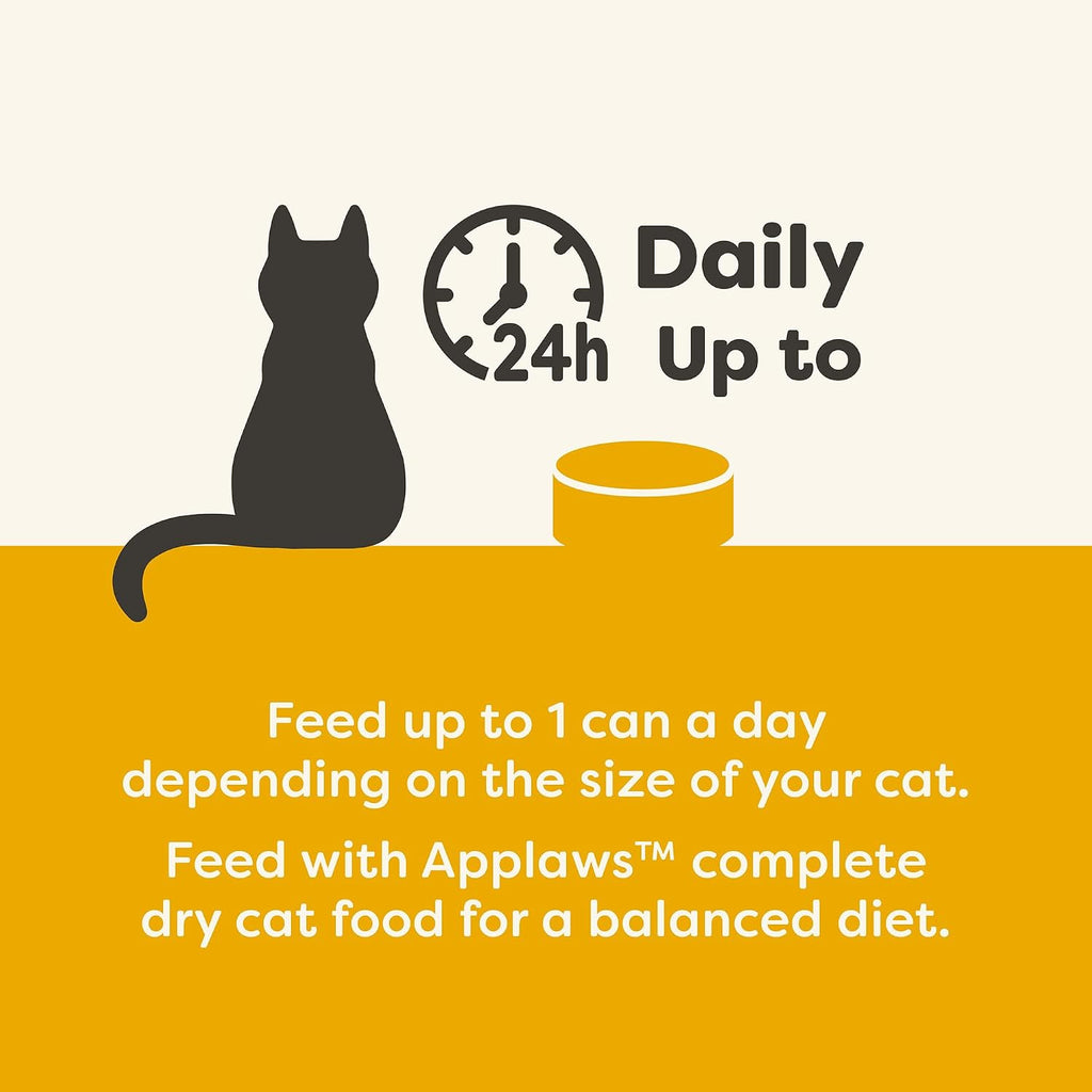 Chicken Breast in Broth Wet Cat Food 6-Pack 5.5 oz Cans