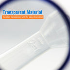 Sterile Pasteur Pipettes 3ml Disposable Plastic Transfer Pipette Dropper 100Pcs Graduated Calibrated Lab Pipettes