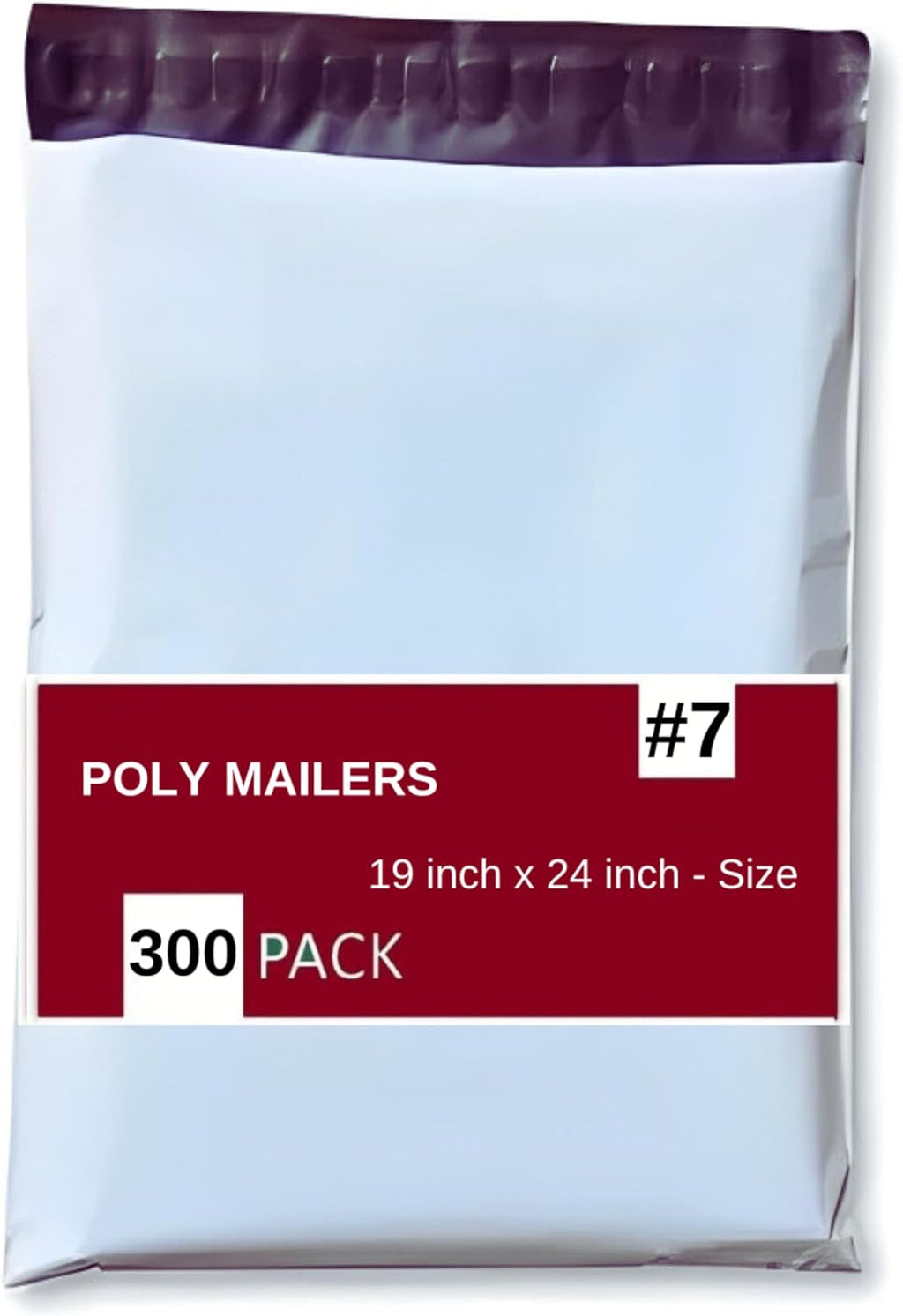 Poly Mailers 19x24 Inch 300 Pack Self Self Adhesive Shipping Bags for Clothing Poly Package Bags Waterproof
